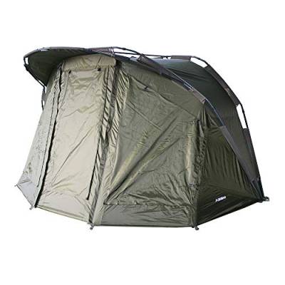 AGEM Karpfenzelt 2 Mann Angelzelt Camping Zelt Fischerzelt Anglerzelt Wasserdicht Dome Bivvy Karpfenangeln Zelt von AGEM