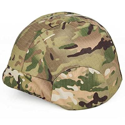 AQzxdc M88 Helm bezug, Tactical Camouflage Cloth Helmet Cover für M88 Helmet, Outdoor Sport Airsoft Ausrüstung Helm Zubehör,Cp,1Pcs0 von AQzxdc