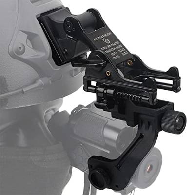 NVG Metall-Mont Adapter mit Aluminum-Alloy J Arm für NVG NVG PVS-14 Night Vision Monocular Night Vision Helmet Accessories,Sets von AQzxdc
