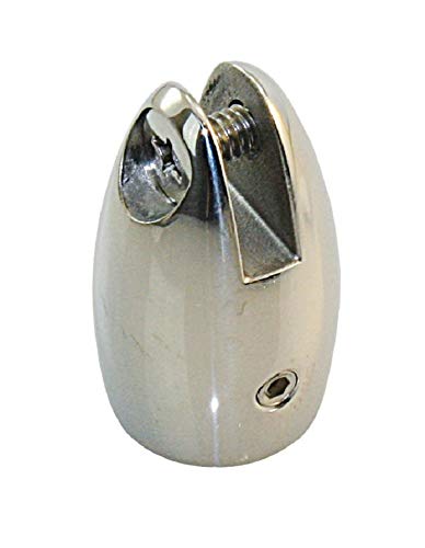 ARBO-INOX - Endkappe mit Gabel - Edelstahl A4 - für 22mm oder 25mm Rohr (22mm) von ARBO-INOX