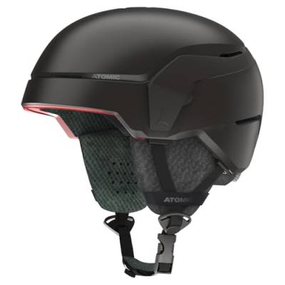 ATOMIC COUNT Skihelm - Schwarz - Größe L - Helm für max. Sicherheit - Skihelme mit bequemem 360° Fit System - Snowboardhelm mit funktionellem Innenfutter - Kopfumfang 59-63 cm von ATOMIC
