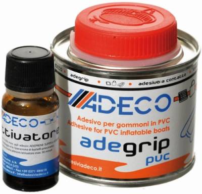 Adeco Adegrip 2-Komponenten-Kleber für Schlauchboote aus PVC 135g von Navyline