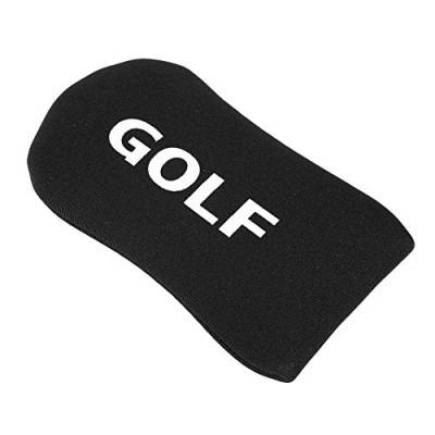 Agatige Golf Putter Cover, Nylon Golf Putter Cover Head Protection Case Headcover Club Protector(Schwarz) von Agatige