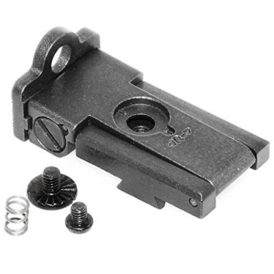 Airsoft Softair Armorer Works AW HX22 Aperture/Ghost Ring Rear Sight Assembly für AW WE Tokyo Marui Hi-Capa GBB Pistole von Airsoft Shooter Shop