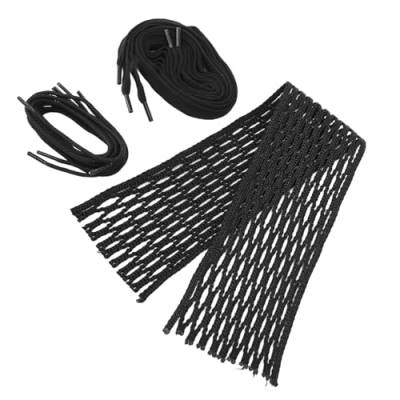 Alomejor Leichtes Lacrosse-Mesh-String-Set aus Nylon mit Geflochtenen Saiten für Lacrosse-Sticks von Alomejor