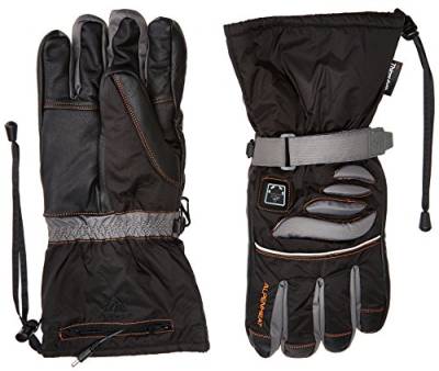 Alpenheat Fire Glove Beheizter Ski Snowboard oder Motorradhandschuh, Schwarz, L, AG2 von Alpenheat
