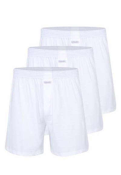 Ammann Boxershorts 3er Pack Basic (Spar-Set, 3-St) Boxershort - Baumwolle - Mit Eingriff - Shorts mit lockerem Schnitt von Ammann