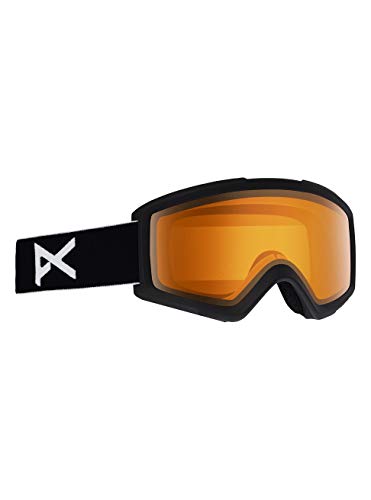 Anon Herren Helix 2.0 Non Mirror Snowboardbrille, Black/Amber, One Size von Anon