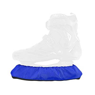 Aoblok Kufenschoner Schlittschuhe, 1 Paar Eishockey Elastische Kufenstrümpfe für Damen Herren Kinder Schlittschuhe & Eislaufschuhe, Schlittschuh Kufenschutz Zubehör Eishockey Geschenk (Blau,M) von Aoblok