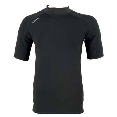 Apeks Thermiq Carbon Core Short Sleeve T-shirt Schwarz 2XL Mann von Apeks