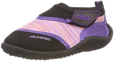 Aqua Speed Herren Schuhe 5908217665485, schwarz/rosa, Größe 34 von Aqua Speed