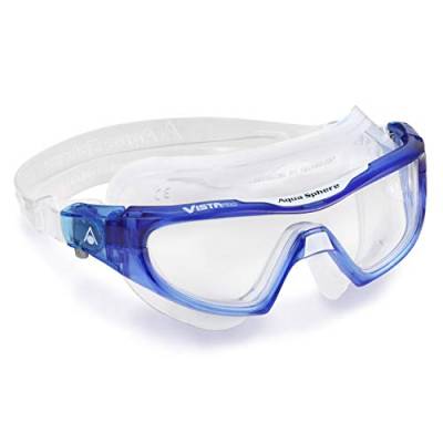 Aquasphere Vista Pro | Schwimmbrille, Schwimmbrille für Männer und Frauen mit UV-Schutz und Silikondichtung, beschlagfreie und auslaufsichere Gläser von Aquasphere