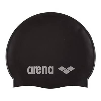 arena Classic Unisex Silikon-Badekappe, Schwimmkappe für Frauen und Männer, Badekappe mit Verstärktem Rand, Weiche und Strapazierfähige Schwimmkappe von ARENA