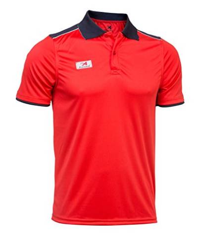 Asioka 108/17 N Technische Polo-Shirt, Unisex Kinder Einheitsgröße rot von Asioka