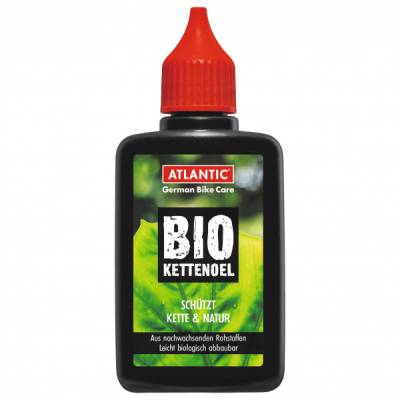Atlantic - Bio Kettenöl Gr 50 ml rot/weiß von Atlantic