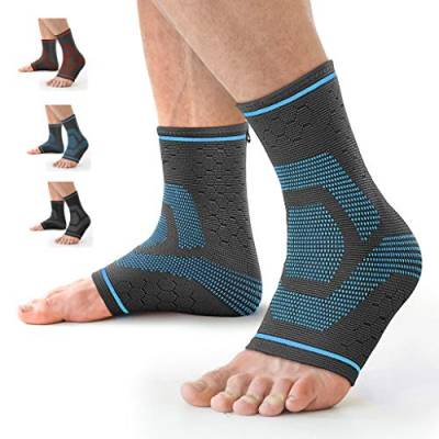 Awenia Fussbandage Fußbandage Fußgelenk Fersensporn Bandage Knöchel Laufen Sport Bandage Sprunggelenk für Männer Damen von Awenia