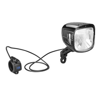 B + M Lumotec IQ-XL E Highbeam Scheinwerfer mit Tagfahr- und Fernlicht von B + M