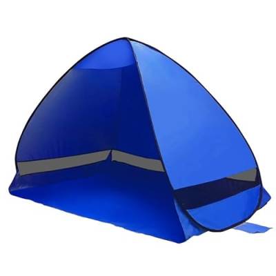 Mehrpersonen-Campingzelt, Outdoor-Zelt, einfach aufzubauende Markise, geeignet for Camping, Strand, Rucksackreisen, Wandern (Color : 02, Size : 200X120X130CM) von BADALO