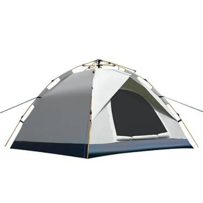 Mehrpersonen-Campingzelt, Outdoor-Zelt, einfach aufzubauende Markise, geeignet for Camping, Strand, Rucksackreisen, Wandern (Color : Large, Size : for 2-8 People) von BADALO
