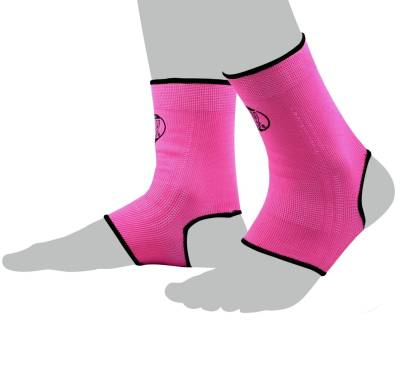BAY-Sports Fußbandage Knöchelbandage Fußgelenkbandage Sprunggelenk pink Knöchel pink, Anatomische Passform von BAY-Sports