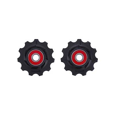 BBB Cycling Schaltrollen 11-T Kasette 11-Zähne 9- 10- 11-Fach Schaltwerk SRAM Campagnolo und Shimano Kompatibel für Rennrad und Urban Cycling RollerBoys Ceramic BDP-12 von BBB