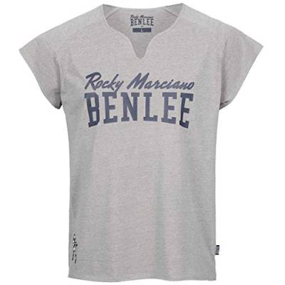 BENLEE Herren T-Shirt Normale Passform Edwards Marl Grey M von BENLEE Rocky Marciano