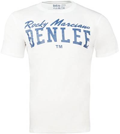 BENLEE Herren T-Shirt Normale Passform Logo White L von BENLEE Rocky Marciano