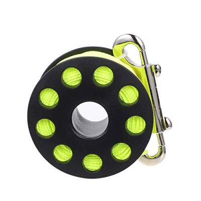 BESPORTBLE Tauchen Linie Spool Scuba Tauchen Finger Spool Gelb Tauchen Guide Linie Spool Reel mit Clip Outdoor Wasser Tauchen Lieferungen von BESPORTBLE