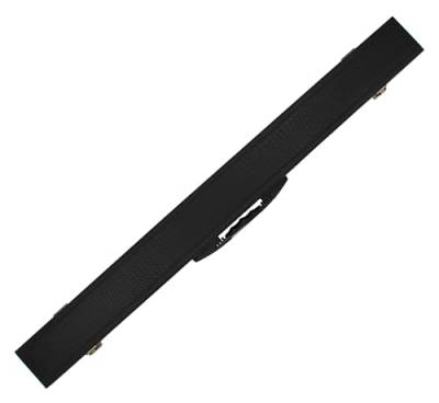 BILMAG Billard Cue Queue Kö Tasche Koffer Köcher Queuekoffer Elegant 1/1 Pool 85 cm, Schwarz - Braun von BILMAG