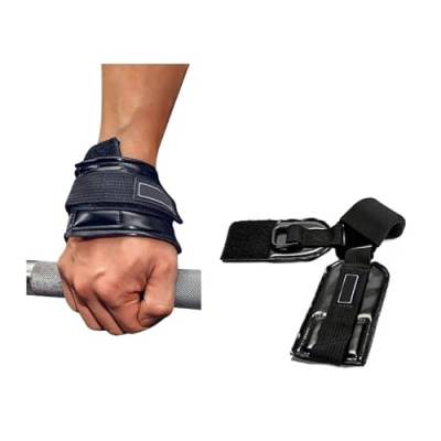 BLBTEDUAMDE Handgelenk-Handschuh-Booster-Bänder, Gewichtheber-Kompressionsbänder, Fitness-Klimmzug-Trainingshilfe, Handgelenk-Handschuhe (Size : Red Single Size) von BLBTEDUAMDE