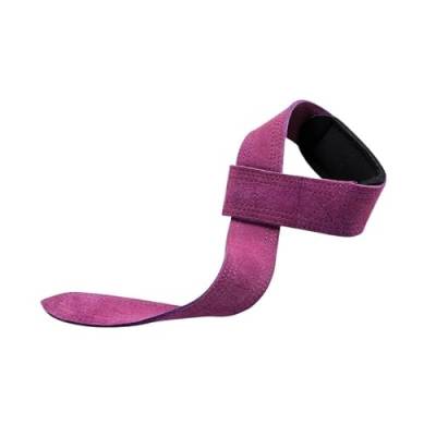 Handgelenk-Handschuh-Booster-Bänder, Gewichtheber-Kompressionsbänder, Fitness-Klimmzug-Trainingshilfe, Handgelenk-Handschuhe (Size : Average size/pair, Color : Purple) von BLBTEDUAMDE