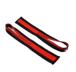 Handgelenk-Handschuh-Booster-Bänder, Gewichtheber-Kompressionsbänder, Fitness-Klimmzug-Trainingshilfe, Handgelenk-Handschuhe (Size : Black-red/35cm) von BLBTEDUAMDE