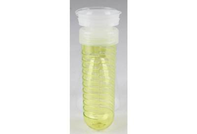 BURI Trinkflasche 6x Trinkflaschen mit Aromaeinsatz für Früchte/Eis 700ml 0,7L Set Sport von BURI