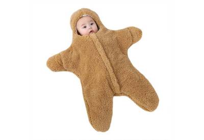 Babydecke Baby Einschlagdecke,Baby Schlafsack,Starfish Schlafmatte,0-6 Monate, Baby Ja, Dicken Warmen von Baby Ja