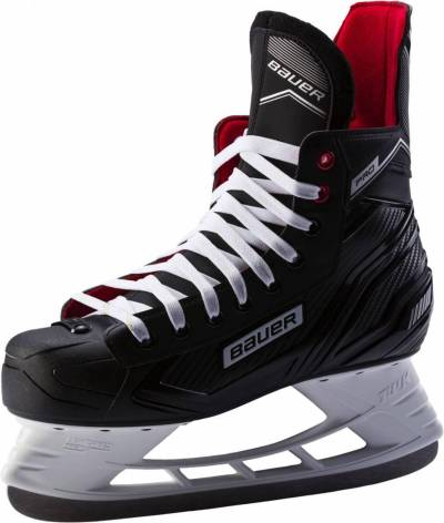 Bauer Pro Skate Junior Kinderschlittschuh (1.0 = 33.5, 900 schwarz/weiß/rot) von Bauer