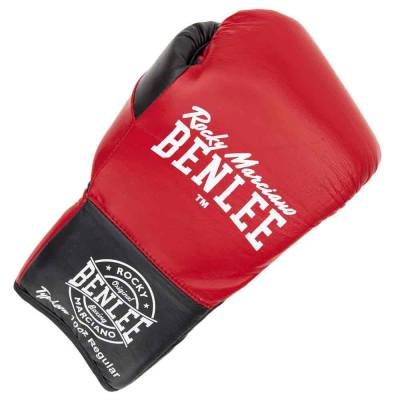 Benlee Typhoon Leather Boxing Gloves Rot 10 oz L von Benlee
