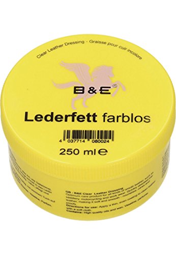 B & E Lederfett - 250 g - farblos von Bense & Eicke