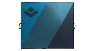 black diamond drop zone crash pad blauer teppich von Black Diamond