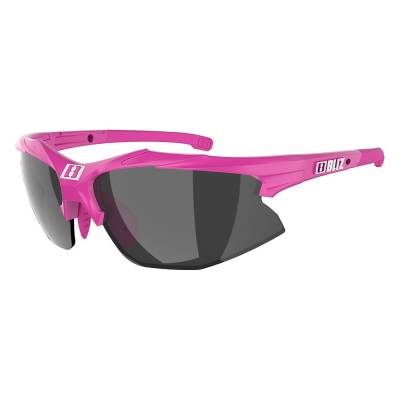 Bliz Hybrid S Mirror Sunglasses Rosa Smoke With Silver Mirror/CAT3 von Bliz