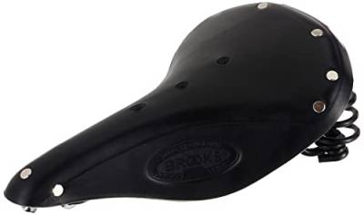 Brooks Herren Flyer Fahrradsattel, schwarz, 280 x 170 mm von Brooks England
