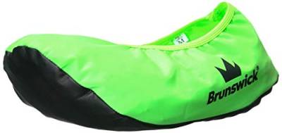 Brunswick Bowling Products Schuhüberzieher, Neonfarben, Größe L/XL, Grün von Brunswick