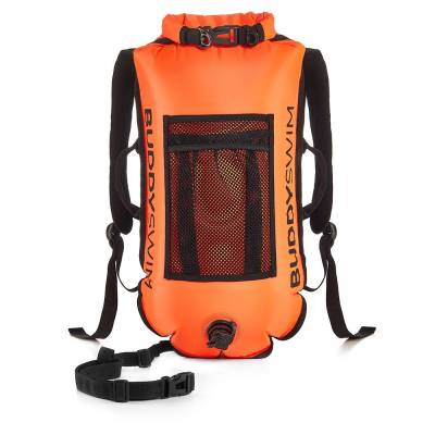 Buddyswim Buoy With Removable Backpack Straps 28l Orange 28L von Buddyswim