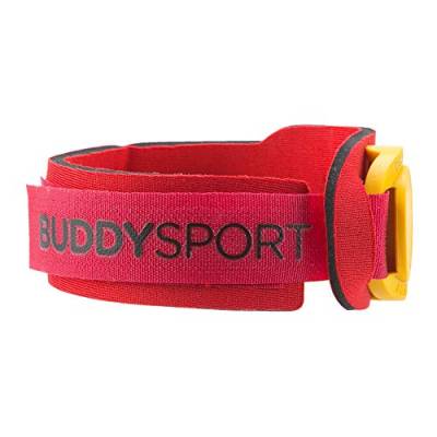 Buddyswim Neopren-Chiphalter. Elastischer Knöchelriemen, ideal zum Schwimmen, Radfahren, Laufen, Triathlon oder andere Sportarten. von Buddyswim