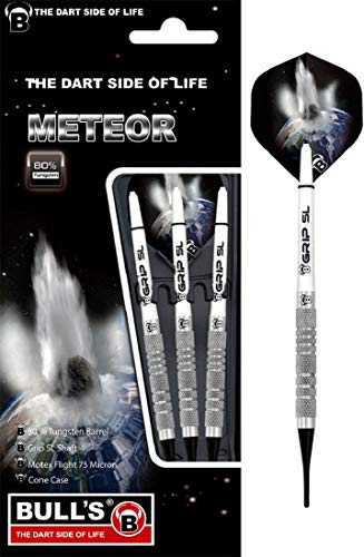 BULL'S Meteor Mt2 Soft Dart 20g, Silber, von Bull's