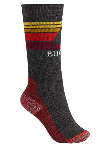 Burton Unisex Kinder Emblem Midweight Snowboardsocken, True Black, XSS von Burton