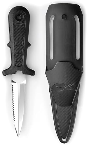 C4 Ergonomisches Messer für Aktivitäten unter Wasser, Modell Naifu S von C4