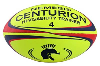 CENTURION Nemesis Hi-Vis Rugbyball Gelb gelb 37 von CENTURION