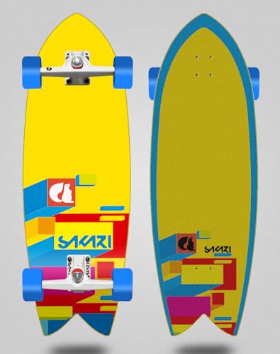 Sakari Surfskate Complete with Surfskate Trucks SGI - Tadeo 32 Fish von COUNTRY BASQUE INGURUASAKARI INDUSTRY