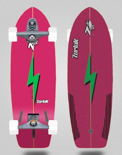 Zorlak Surfskate Complete with Surfskate T12 - Melo 30 Fat Tail von COUNTRY BASQUE INGURUASAKARI INDUSTRY