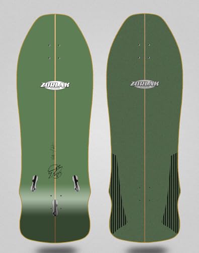 Zorlak Surfskate Deck Skateboard - Alberti Giga 9,75 x 30 von COUNTRY BASQUE INGURUASAKARI INDUSTRY